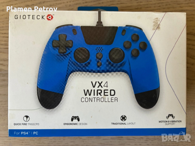 PS4 контролер жичен 