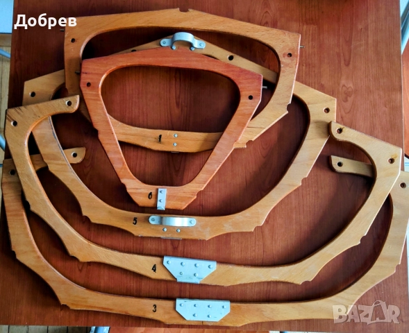 Две делими гребла за каяк и др. по 240см и други части за каяци Pouch / Kolibri, снимка 10 - Водни спортове - 52633241