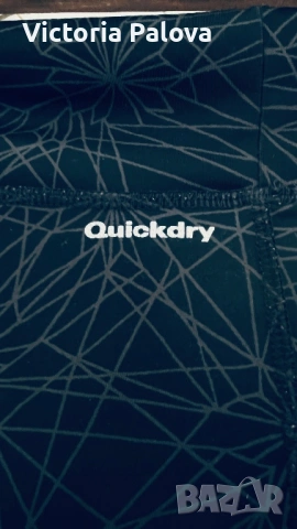 Спортен клин QUICKDRY с геометричен принт, снимка 3 - Клинове - 53728431
