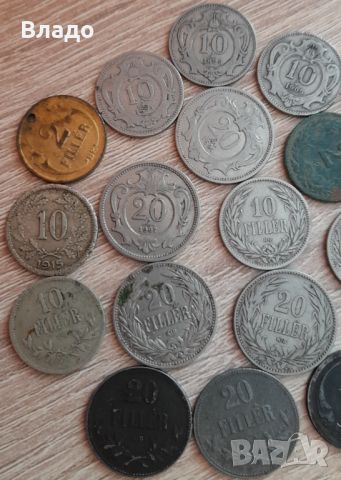 Лот стари австрийски и унгарски монети , снимка 4 - Нумизматика и бонистика - 46403854
