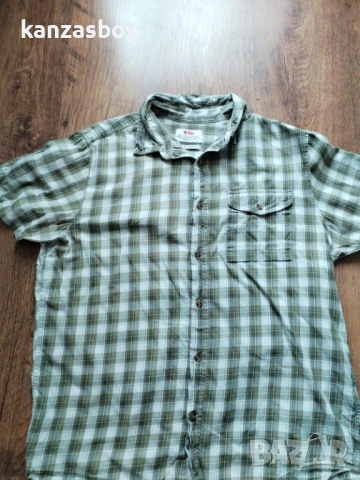 Fjällräven Sarek Shirt S/S Mens, Olive - мъжка риза М, снимка 6 - Ризи - 53864226