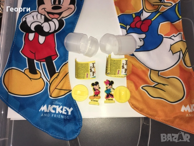 Коледни чорапчета с играчки на Kinder и Zaini от Италия. Iron Man, Mickey Mouse, Donald Duck, Marvel, снимка 4 - Други - 52635919