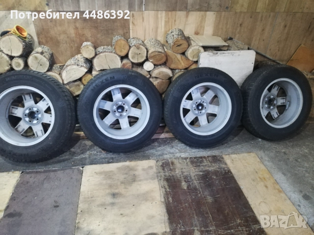 Джанти -17 цола със зимни гуми 235/65/17-5Х108, снимка 8 - Гуми и джанти - 52534311