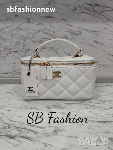 Chanel бяла чанта😍