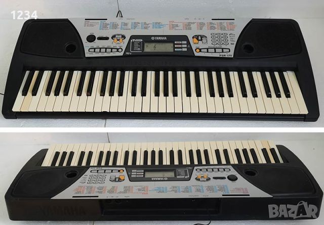 Синтезатор клавир YAMAHA PSR-175 пиано с 5 октави, снимка 1 - Синтезатори - 45659373
