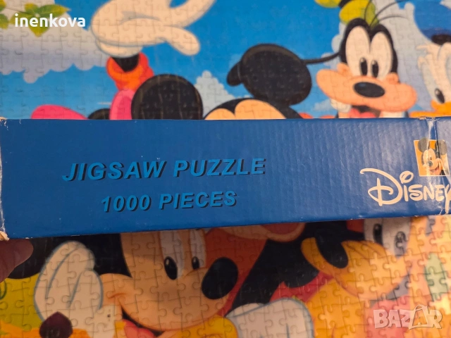 Пъзел Дисни 1000 части, снимка 5 - Пъзели - 53750222