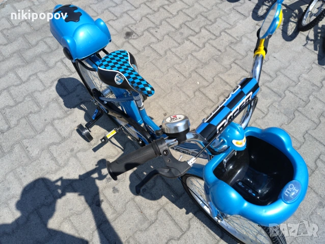 MONI Велосипед 20" 2082 син, снимка 3 - Велосипеди - 53773470