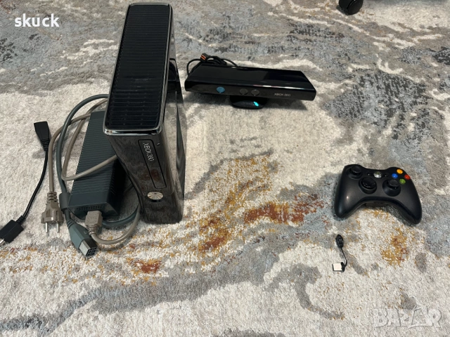 Xbox 360 slim Trinity ХАКНАТО, Kinect, 250 GB, снимка 6 - Xbox конзоли - 53757495