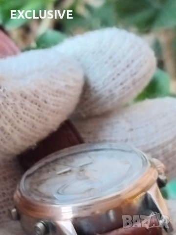 Рядак колекционерски Швейцарски хронограф Venus, , снимка 7 - Мъжки - 53528415