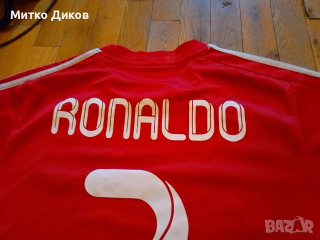 Реал Мадрид футболна тениска #7 Роналдо размер М, снимка 4 - Футбол - 53649632