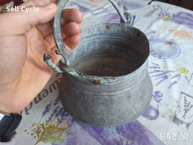 ✅МАЛКО МЕДНО МЕНЧЕ❗, снимка 3 - Антикварни и старинни предмети - 53177297