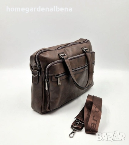 Бизнес чанта за лаптоп до 15.6" – стилна и практична, 4 цвята, снимка 5 - Чанти - 54167130