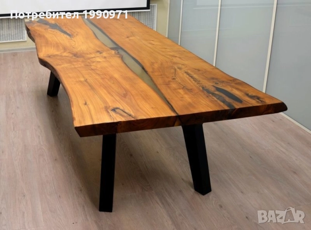 Маса от масив дъб, орех, бряст, круша, елша по модел и размери на клиента