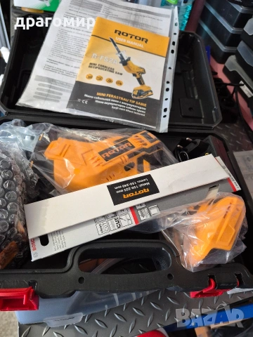 Безчетков саблен трион ROTOR 20V, снимка 2 - Други инструменти - 53756082