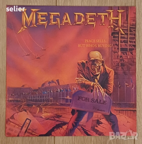 Megadeth – Peace Sells...But Who's Buying? Издание 🇬🇧 UK 1991г Стил:Thrash, Speed Metal Състояние 
