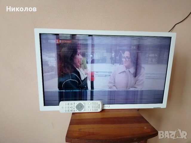 PHILIPS 24" 10м. 2020г."к-т 35€"!"Проблем в картина"!!!