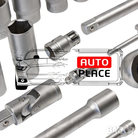 Гедоре 108 части 1/4“и 1/2“ RockForce, снимка 2 - Гедорета - 53909041