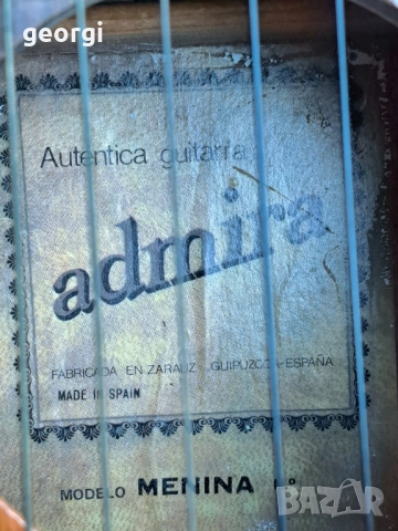 испанска китара Admira menina , снимка 10 - Китари - 52114481