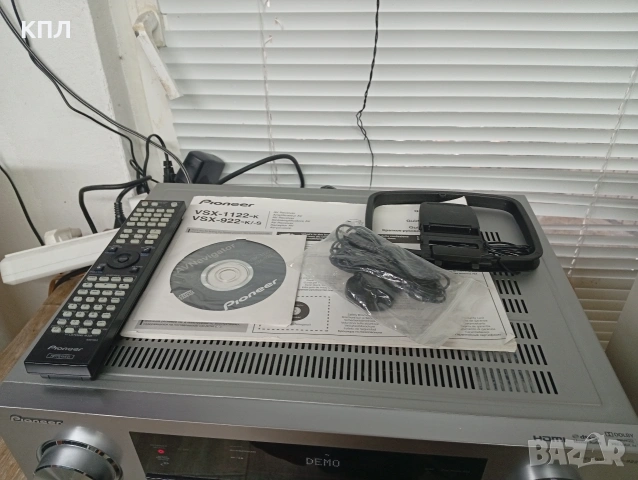 7.2 канален ресивър PIONEER VSX-922 Silver, снимка 6 - Ресийвъри, усилватели, смесителни пултове - 53098906