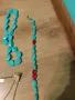 Тюркоаз,корали,старинни колиетата, снимка 5