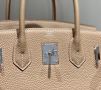 Hermes Birkin turtledove gray/silver, снимка 5