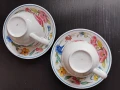 двоен сет чаша с чинийка, снимка 6