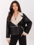 Дамско късо яке от еко кожа с подплата и имитация на джобове, 5цвята , снимка 9