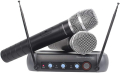 Комплект професионални безжични микрофони AMMOON AM 268, снимка 1 - Микрофони - 44942976