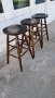 Бар столове масив-3бр., снимка 2