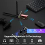 WAVLINK WiFi 7 PCIe мрежова карта BE8800, трибандов BE200 безжичен адаптер с Bluetooth 5.4, снимка 4