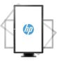 монитор HP E231 , 23" FHD/Display Port/DVI/VGA/USB HUB, снимка 4