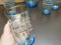 Ретро стъклени чаши с кана Чехословакия , снимка 7