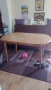 Комплект кухненска маса с четири трапезни стола, снимка 1 - Маси - 45021987