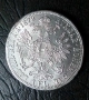 1 флорин 1879 година Австроунгария сребро, снимка 3
