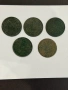 османски медни стари монети 5 броя, снимка 7