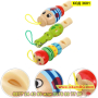 Детска дървена свирка в 3 различни модела - КОД 3601, снимка 9