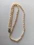 Старо елегантно и нежно перлено колие с естествени красиви малки перли(оризови перли) , снимка 1