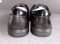 CALVIN KLEIN Forster B4F2103 Shark Lace up Low Sneakers Shiny Black Leather, 43 и 44, снимка 3