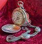 Старинен Османски джобен часовник с кюстек, снимка 5