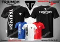 Triumph тениска и шапка st-black-tri, снимка 9