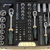 RockForce 172 части Професионален Комплект гедоре ключове, снимка 3 - Куфари с инструменти - 44952917