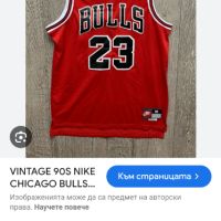 Nike Jordan #23 NBA 90S Vintage Mens Size M ОРИГИНАЛ! МЪЖКИ Баскетболен ПОТНИК!, снимка 3 - Спортни дрехи, екипи - 45952821