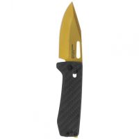 Сгъваем нож SOG Ultra XR, в цвят Carbon/Gold - 7,1 см, снимка 3 - Ножове - 45268176