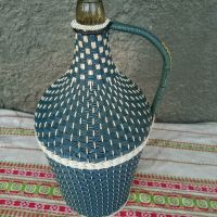 Стара Плетена дамаджана-10 литра., снимка 2 - Антикварни и старинни предмети - 45753192