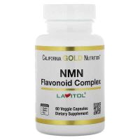 California Gold Nutrition NMN флавоноиден комплекс, 60 капсули, снимка 1 - Хранителни добавки - 46138691
