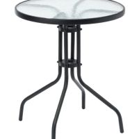 Градински комплект – маса с 2 стола цвят черен , снимка 3 - Градински мебели, декорация  - 46186514