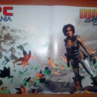PC mania плакат Crusaders of Might and Magic, Urban Chaos  29 x 41 , снимка 2 - Други ценни предмети - 45514355
