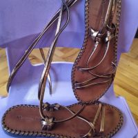 Римски сандали Massimo Dutti,размер 39, снимка 2 - Сандали - 45314339