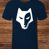 Тениска с декоративен печат - Alpha Wolf, снимка 4 - Тениски - 45035881