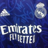 Real Madrid Benzema Adidas оригинална тениска фланелка Реал Мадрид Бензема 3XL, снимка 4 - Тениски - 45702069